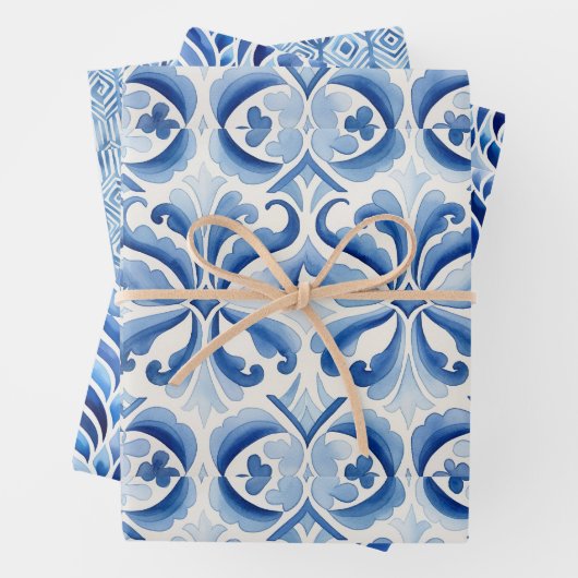 Hanukkah Geschenkpapier Set (Beispiel)