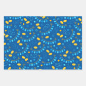 Hanukkah Geschenkpapier Set (Vorderseite 2)