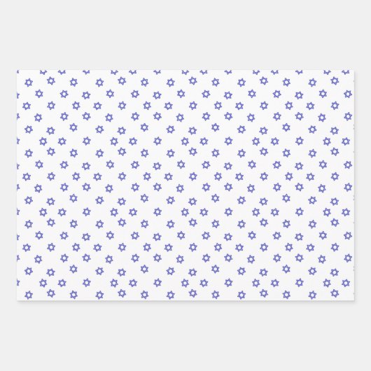 Hanukkah Geschenkpapier Set (Vorderseite)
