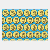 Hanukkah Geschenkpapier Set (Vorderseite 2)