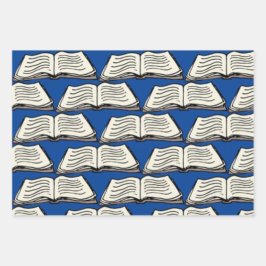 Hanukkah Geschenkpapier Set (Vorderseite)