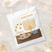 Hanukkah Geschenktütchen (Ausgeschnitten)