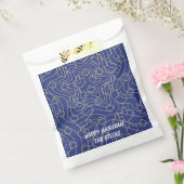 Hanukkah Gevor Bag, "Elegant Dreidels and Stars" Geschenktütchen (Versiegelt)