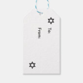 Hanukkah Gift Tags Geschenkanhänger (Vorderseite)