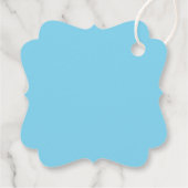 Hanukkah glam menorah hanukkiah geschenkanhänger (Rückseite)