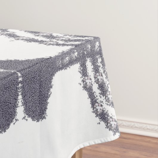 Hanukkah glam menorah hanukkiah tischdecke (Beispiel)