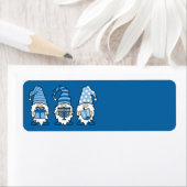 Hanukkah Gnomes Trio Address Labels (Insitu)