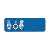 Hanukkah Gnomes Trio Address Labels (Vorne)