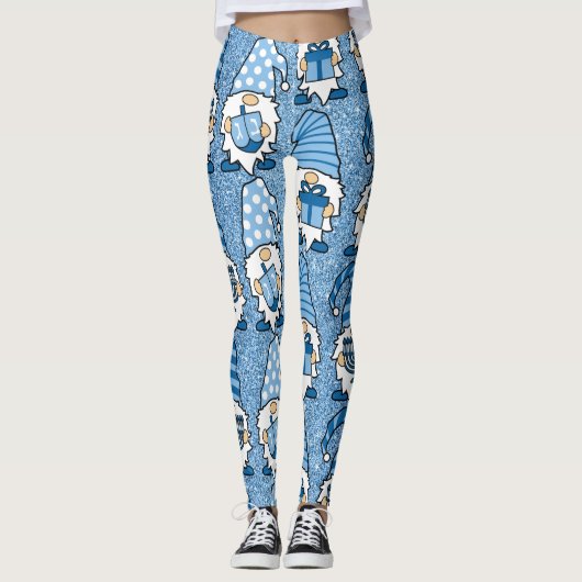 Hanukkah Gnomes Trio Leggings (Vorderseite)