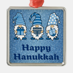 Hanukkah Gnomes Trio Ornament Aus Metall