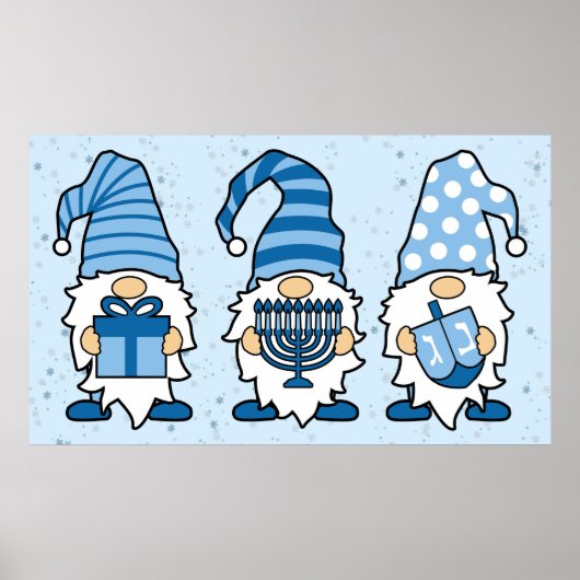 Hanukkah Gnomes Trio Poster (Vorne)