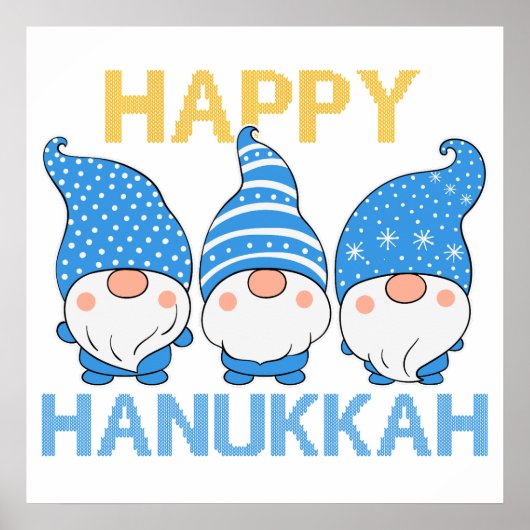 Hanukkah Gnomes Trio Poster (Vorne)