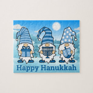 Hanukkah Gnomes Trio Puzzle