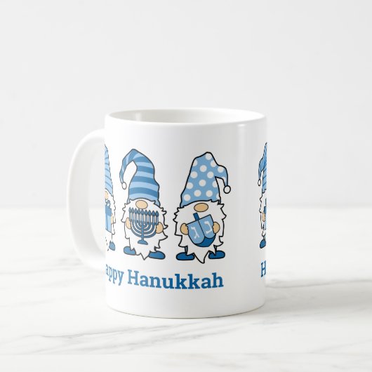 Hanukkah Gnomes Trio Tasse (Vorderseite Links)