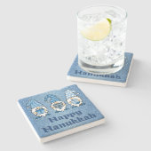 Hanukkah Gnomes Trio Untersetzer (Seitenansicht)