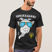 Hanukkah Goat Chanukah Jüdischer Bauer T-Shirt (Vorderseite)