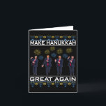 Hanukkah Great wieder Funny Trump Ugly Chanuka Karte<br><div class="desc">Hanukkah Great wieder Funny Trump Ugly Chanukah</div>
