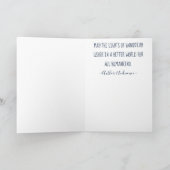 Hanukkah Greeting Card Dreidels Feiertagskarte (Innenseite)