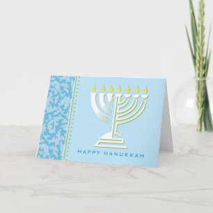 HANUKKAH GREETING CARD FEIERTAGSKARTE