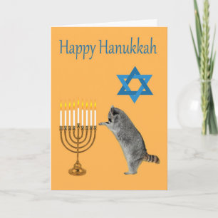 Hanukkah Greeting Card Feiertagskarte