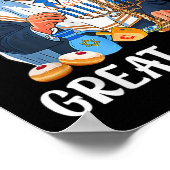 Hanukkah Groß wieder jüdisch Ugly Chanukah Swe Poster (Ecke)