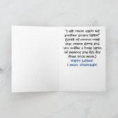 Hanukkah Grußkarte mit Umschlag Feiertagskarte (Innenseite)