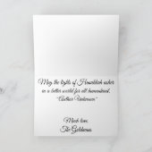 Hanukkah Grußkarte/Umschlag "LiveLoveALatke" Feiertagskarte (Innenseite)