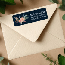 HANUKKAH HandGezeichnet CUSTOM-Rücksendeadresse