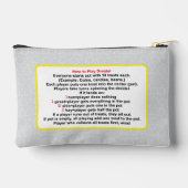 Hanukkah Happy Zubehörtasche (Rückseite)