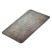 Hanukkah Hebrew Al Hanisim Gebet Judaika Kunst Magnet (Linke Seite)