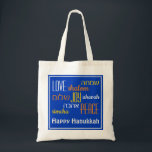 HANUKKAH Hebrew LIEBE JOY PEACE Blue Tragetasche<br><div class="desc">Farbenfrohe TOTE BAG mit LIEBE JOY PEACE inklusive hebräischer Übersetzungen, farbkodiert. Der Text kann angepasst werden, falls Sie etwas ändern möchten. HAPPY HANUKKAH ist ebenfalls anpassbar. Dies wäre ein ideales Geschenk für Hanukkah, Weihnachten, für messianische Christen und Liebhaber Israels. Teil der HANUKKAH Kollektion, die ein breites Sortiment an passenden und...</div>