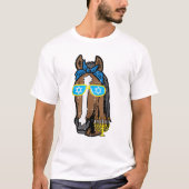 Hanukkah Horse Chanukah Jüdisches Reittier Frauen T-Shirt (Vorderseite)