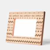 Hanukkah Hug Sameach Geätzte Rahmen (Links)