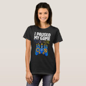 Hanukkah I Paused My Game to be here Controller Ga T-Shirt (Vorne ganz)