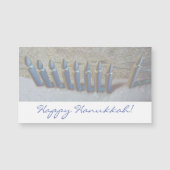 Hanukkah im Schnee! Magnetkarte (Vorderseite)
