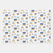 Hanukkah Jelly Donut Star von David Wrapping Paper Geschenkpapier Set (Vorderseite 3)