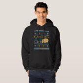 Hanukkah Jewish Challah At Ya Girl Ugly Sweater St Hoodie (Vorne ganz)