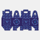 Hanukkah Jewish Holiday Menorah Ornate Mandala Geschenkschachtel (Ungeklappt)