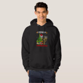Hanukkah Jewish Merry Christmas Chrismukkah Ugly S Hoodie (Vorne ganz)
