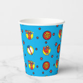 Hanukkah Judah Maccabee 8 oz. Pappbecher (Rückseite)