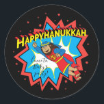 Hanukkah Judah Maccabee Chanukah Round Runder Aufkleber<br><div class="desc">"Pink Cat Ballerina, Happy Chanukah" Stickers Round. Viel Spaß mit diesen Aufklebern wie Tortenpfropfen, Geschenketiketten, Umschlag Aufklebern, Taschenschließungen oder was auch immer Ihre Festlichkeiten sind! Personalisieren Sie diese, indem Sie Text löschen und Ihre eigenen Wörter hinzufügen, indem Sie Stil, Größe und Farbe Ihres bevorzugten Schriftartes verwenden. Danke, dass du angehalten...</div>