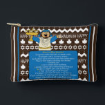 Hanukkah Judah Maccabee Dreidel Zubehörtasche<br><div class="desc">Hanukka mit Judah Maccabee, Dreidel Game Pouch. Alle Designelemente können bearbeitet werden. Ändern Sie bearbeitbaren Text mit Stil, Farbe und Größe Ihres bevorzugten Schriftartes. Füllen Sie den Beutel mit dreidimensionalen und spielen Sie Leckereien. Spiel an!! Happy Hanukka! Beutel Typ: Druck schneiden Nähen Kleines Zubehör Pouch Unsere Beutel sind in zwei...</div>