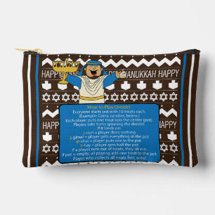 Hanukkah Judah Maccabee Dreidel Zubehörtasche