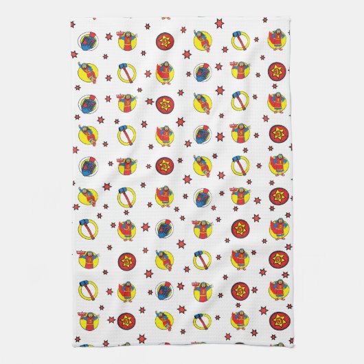 Hanukkah Judah Maccabee Geschirrtuch (Vertikal)