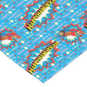 Hanukkah "Judah Maccabee" Großer Tischläufer (Ecke)