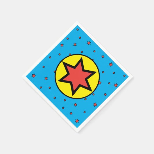 Hanukkah Judah Matching Kids Party Serviette (Ecke)