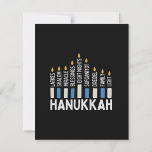 Hanukkah jüdischer Holiday Menorah Juden