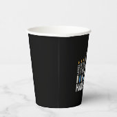 Hanukkah jüdischer Holiday Menorah Juden Pappbecher (Rechts)