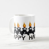 Hanukkah Kaffeetasse (Vorderseite Links)