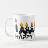 Hanukkah Kaffeetasse (Links)